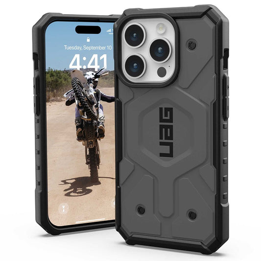 Θήκη MagSafe για Apple iPhone 15 Pro, Urban Armor Gear, Pathfinder, Ασημί