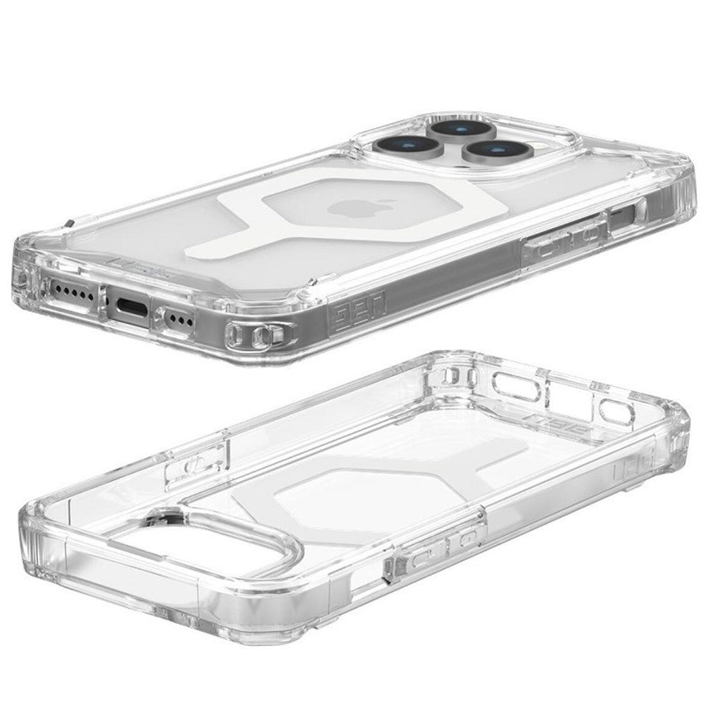 MagSafe Case for Apple iPhone 15 Pro, Urban Armor Gear, Plyo, White