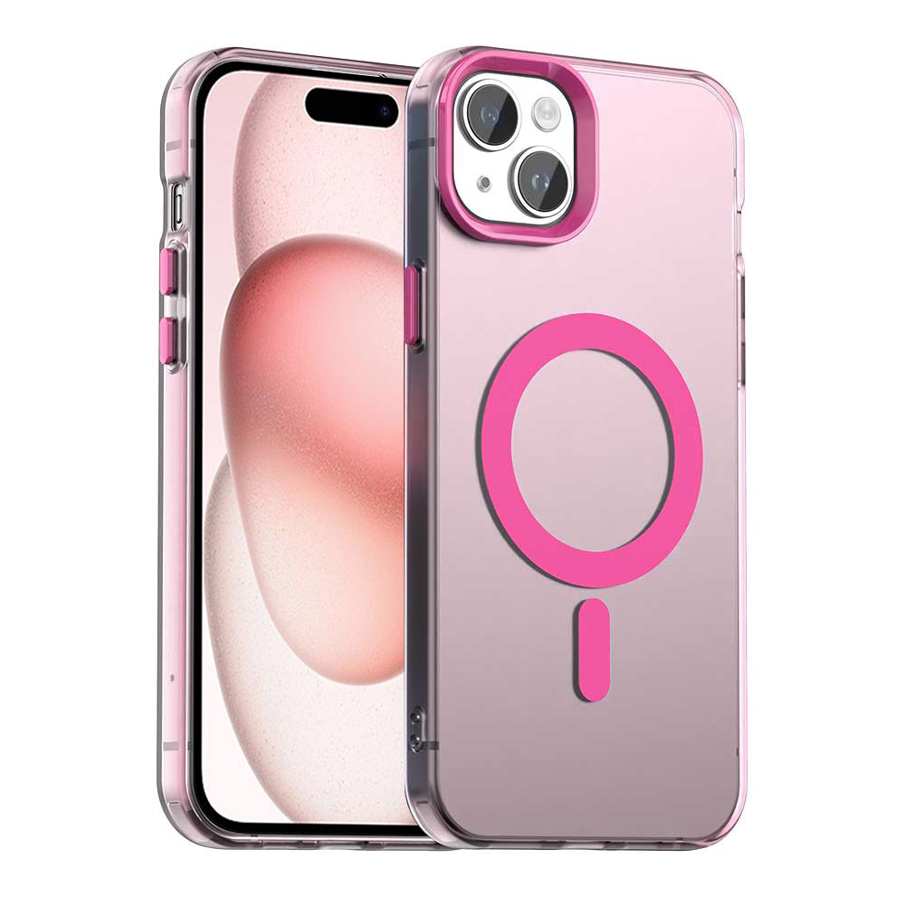 Θήκη MagSafe για Apple iPhone 15, Techsuit, CandyCase, Ροζ