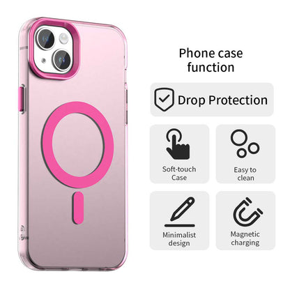 Θήκη MagSafe για Apple iPhone 15, Techsuit, CandyCase, Ροζ