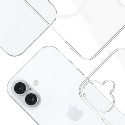 Θήκη MagSafe για Apple iPhone 16, 3MK, Clear MagCase, Διαφανής
