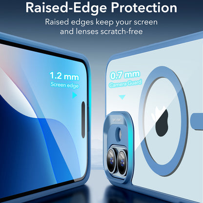 Θήκη MagSafe για Apple iPhone 16, ESR, Classic Hybrid, Διάφανο Μπλε