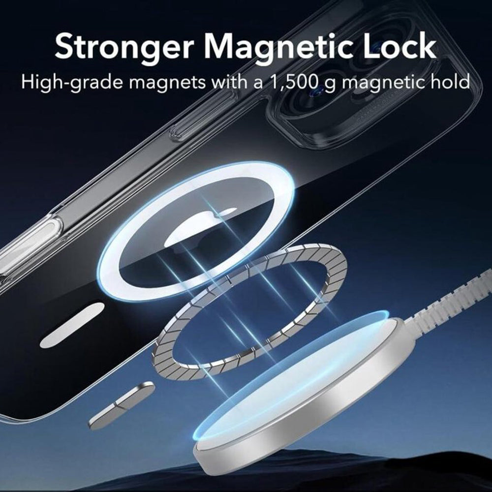 Θήκη MagSafe για Apple iPhone 16, ESR, Classic Hybrid Slide, Διαφανής