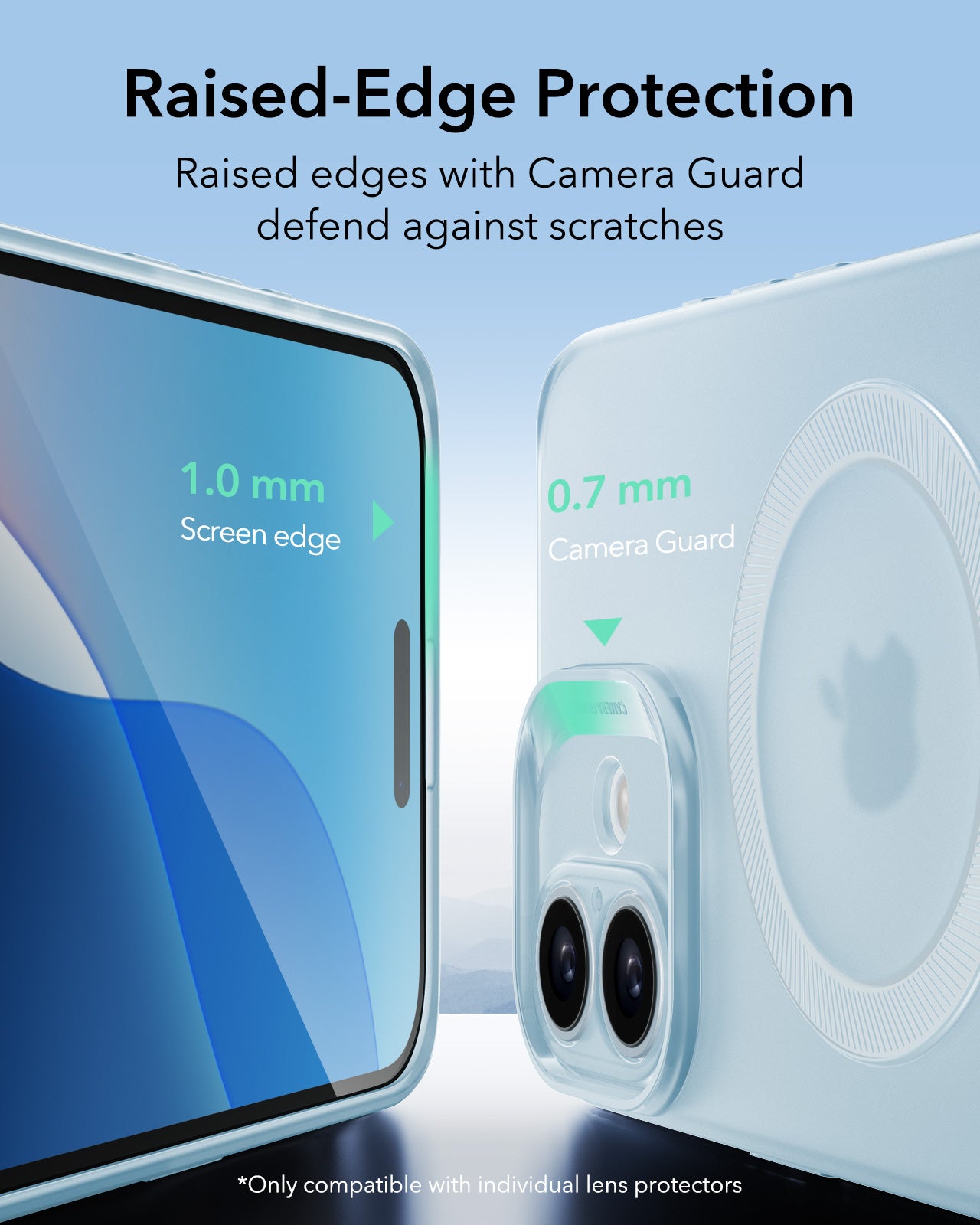MagSafe Case for Apple iPhone 16, ESR, Zero, Satin Blue