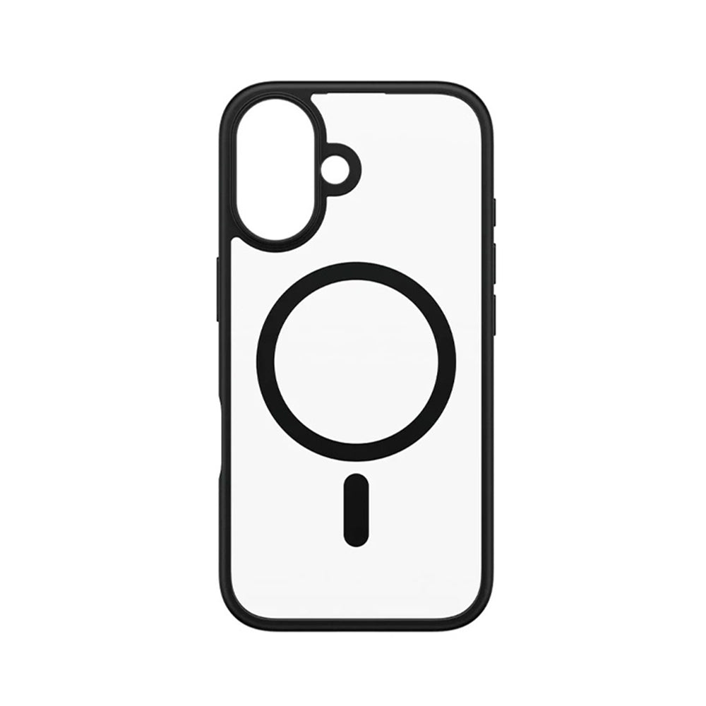 Θήκη MagSafe για Apple iPhone 16, PanzerGlass, Frame, Διαφανής Μαύρη