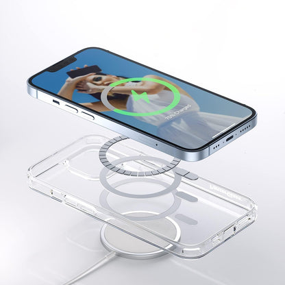 Θήκη MagSafe για Apple iPhone 16, PanzerGlass, HardCase, Διάφανη Λευκή