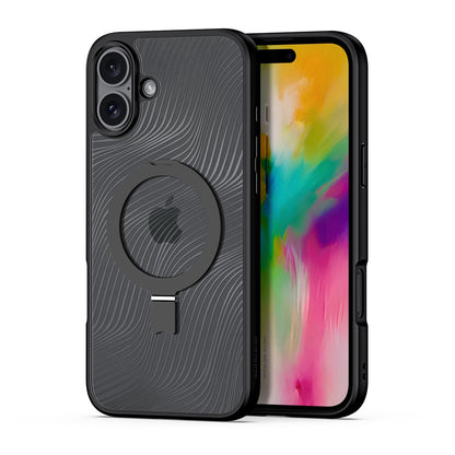 Θήκη MagSafe για Apple iPhone 16 Plus, DUX DUCIS, Aimo Stand, Μαύρη
