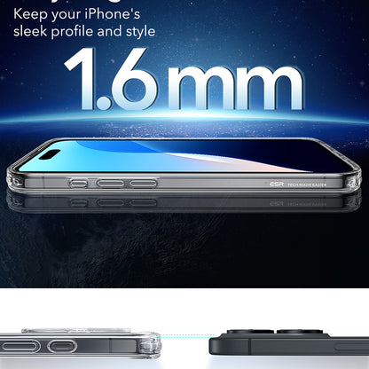 Θήκη MagSafe για Apple iPhone 16 Plus, ESR, Classic Hybrid, Διάφανη