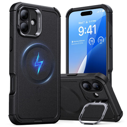 Θήκη MagSafe για Apple iPhone 16 Plus, ESR, Cyber Armor Kickstand, Μαύρη