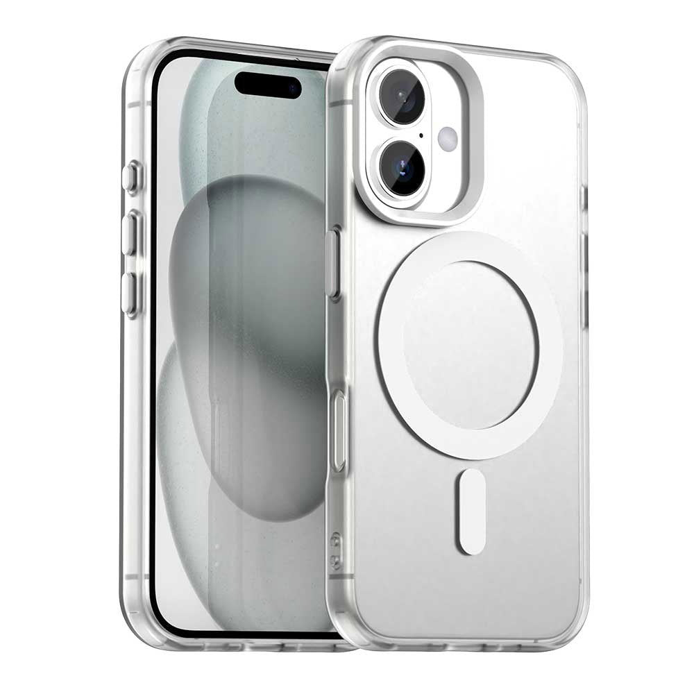 Θήκη MagSafe για Apple iPhone 16 Plus, Techsuit, CandyCase, Λευκό