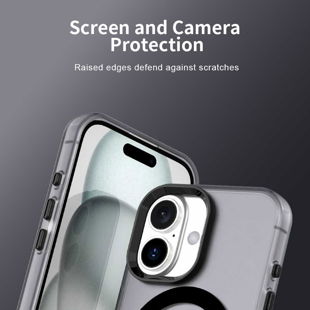Θήκη MagSafe για Apple iPhone 16 Plus, Techsuit, CandyCase, Μαύρο