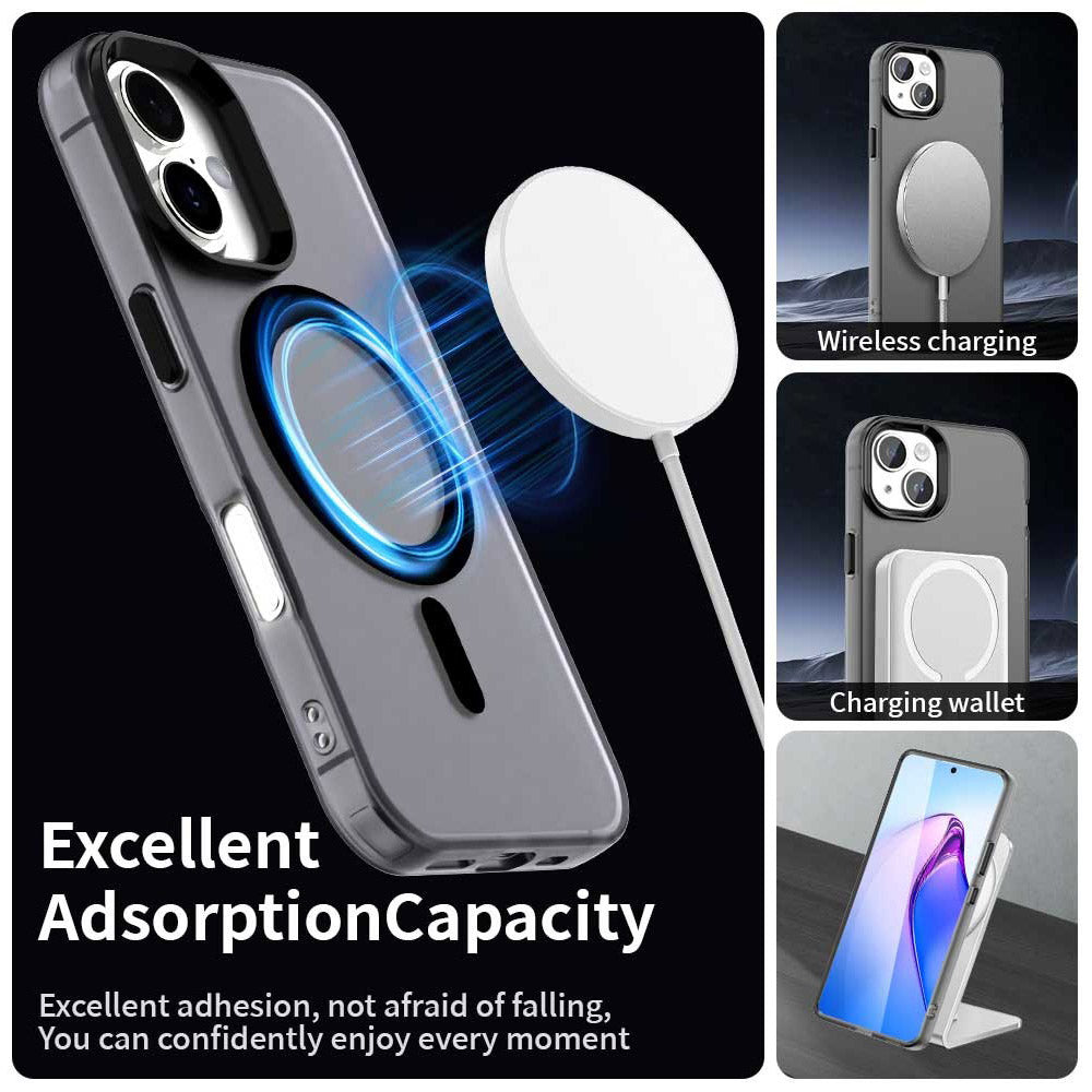 Θήκη MagSafe για Apple iPhone 16 Plus, Techsuit, CandyCase, Μαύρο