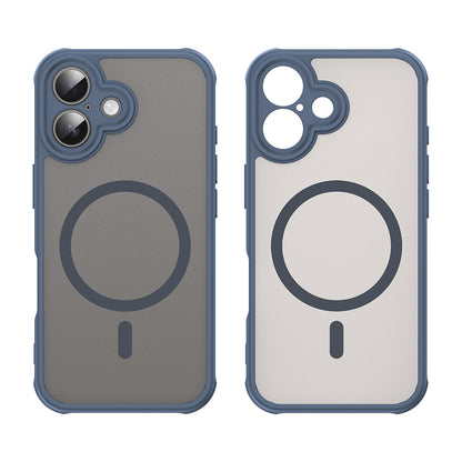 Θήκη MagSafe για Apple iPhone 16 Plus, Techsuit, HaloFrost II, Μπλε Σκούρο