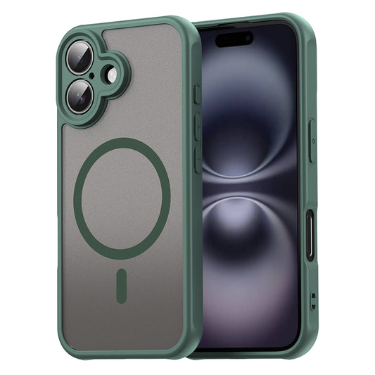 Θήκη MagSafe για Apple iPhone 16 Plus, Techsuit, HaloFrost II, Πράσινο