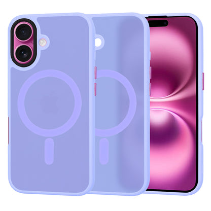 Θήκη MagSafe για Apple iPhone 16 Plus, Techsuit, HaloFrost, Ανοιχτό Μωβ
