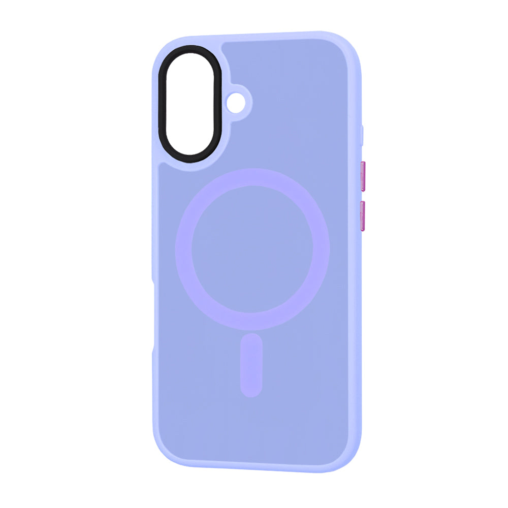 Θήκη MagSafe για Apple iPhone 16 Plus, Techsuit, HaloFrost, Ανοιχτό Μωβ