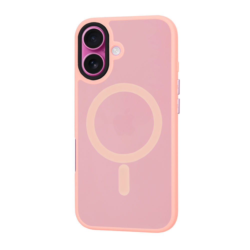 Θήκη MagSafe για Apple iPhone 16 Plus, Techsuit, HaloFrost, Ροζ