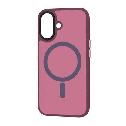 Θήκη MagSafe για Apple iPhone 16 Plus, Techsuit, HaloFrost, Βυσσινί