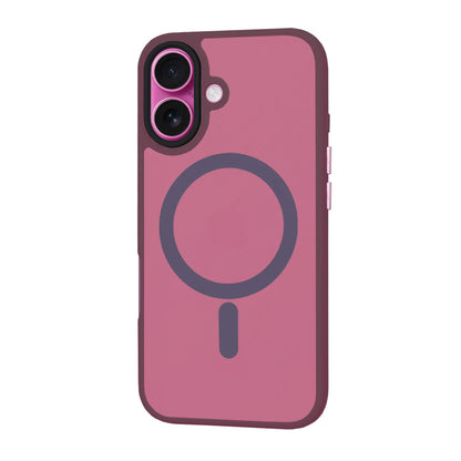 Θήκη MagSafe για Apple iPhone 16 Plus, Techsuit, HaloFrost, Βυσσινί