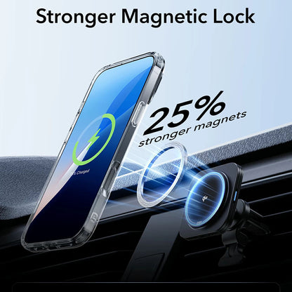 Θήκη MagSafe για Apple iPhone 16 Pro, ESR, Classic Hybrid Kickstand, Ματ Μαύρη