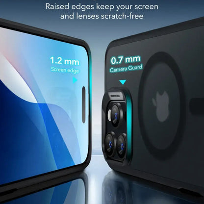 Θήκη MagSafe για Apple iPhone 16 Pro, ESR, Classic Hybrid Slide, Ματ Μαύρη