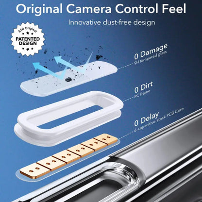 Θήκη MagSafe για Apple iPhone 16 Pro, ESR, Classic Hybrid Slide, Ματ Μαύρη