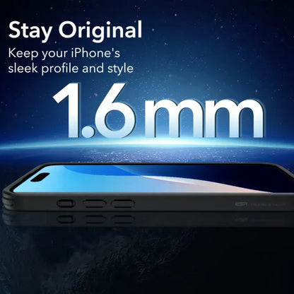 Θήκη MagSafe για Apple iPhone 16 Pro, ESR, Classic Hybrid Slide, Ματ Μαύρη