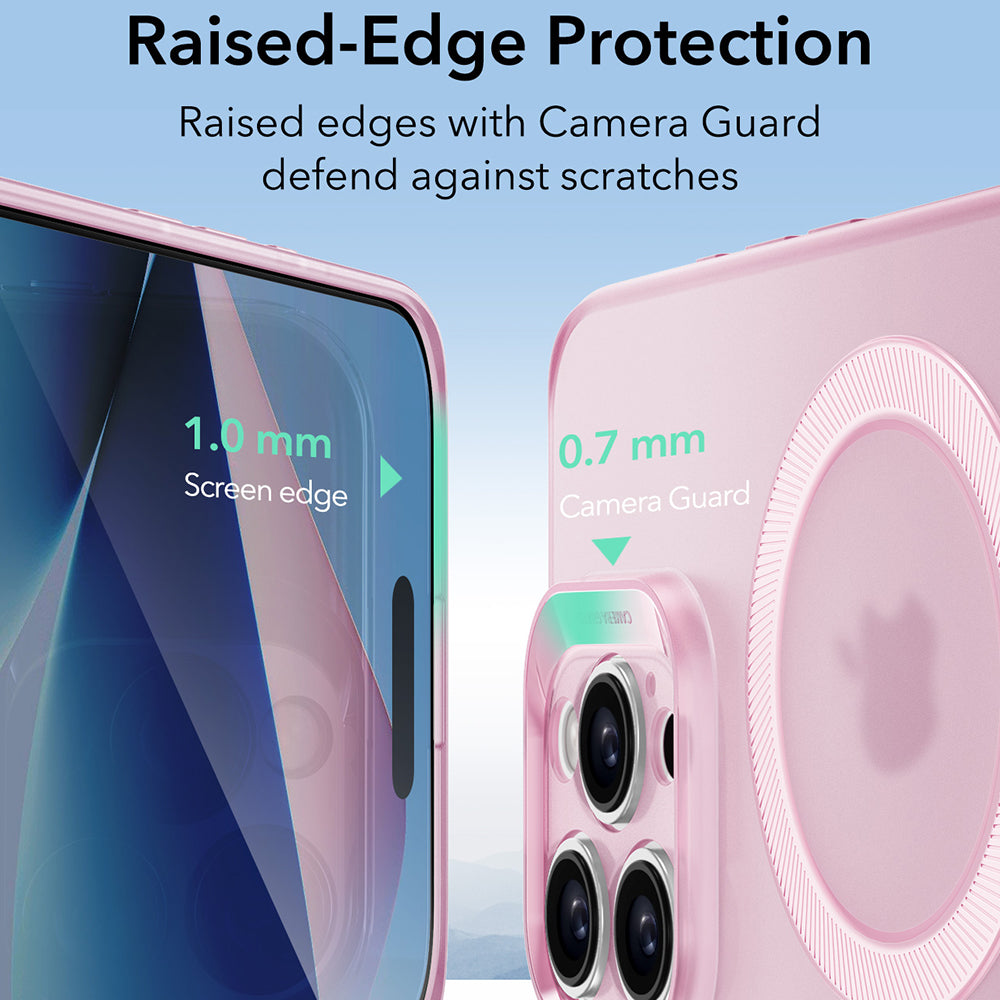 Θήκη MagSafe για Apple iPhone 16 Pro, ESR, Zero, Ροζ Σατέν