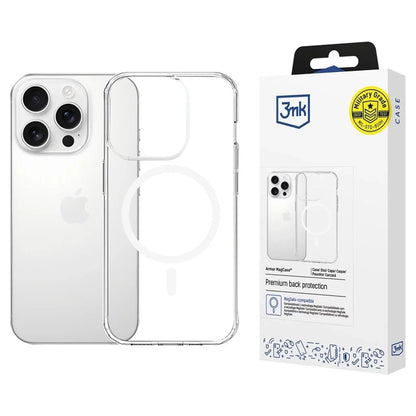 Θήκη MagSafe για Apple iPhone 16 Pro Max, 3MK, Armor MagCase, Διαφανής