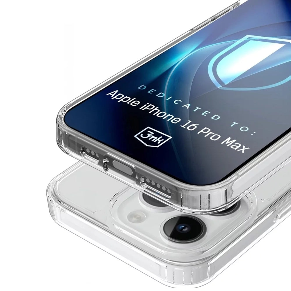 Θήκη MagSafe για Apple iPhone 16 Pro Max, 3MK, Armor MagCase, Διαφανής