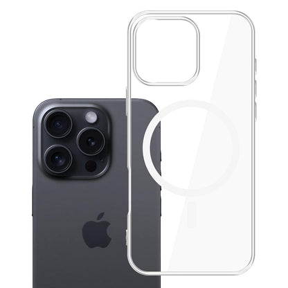 Θήκη MagSafe για Apple iPhone 16 Pro Max, 3MK, Clear MagCase, Διαφανής