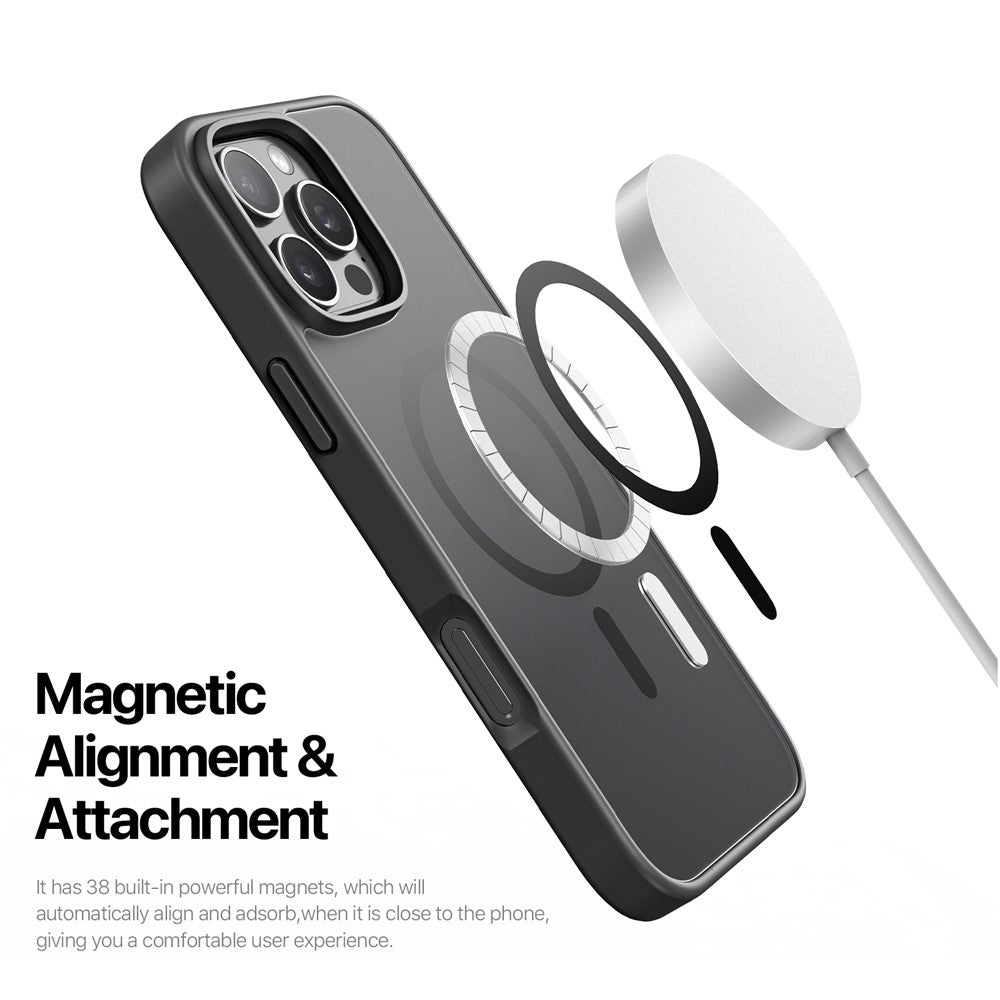 Θήκη MagSafe για Apple iPhone 16 Pro Max, DUX DUCIS, Yind, Μαύρη