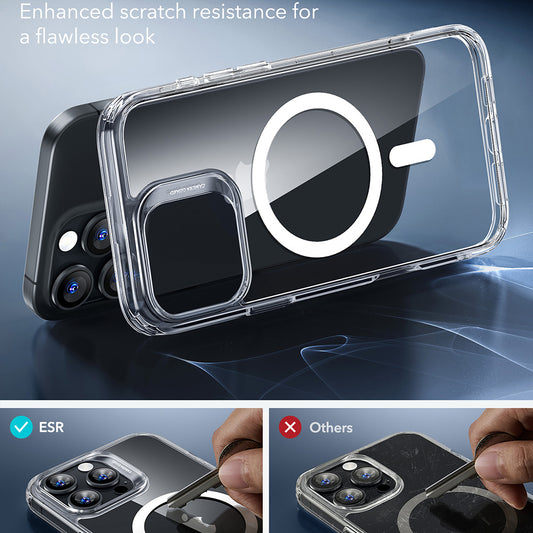 MagSafe Case for Apple iPhone 16 Pro Max, ESR, Classic Hybrid, Transparent