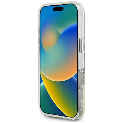 Θήκη MagSafe για Apple iPhone 16 Pro Max, Guess, IML Metal Colored Circle, Ροζ