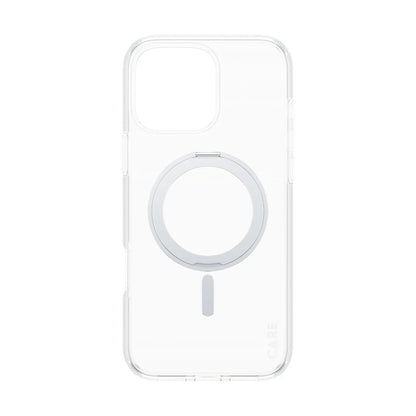 Θήκη MagSafe για Apple iPhone 16 Pro Max, PanzerGlass, Λειτουργία Υποστήριξης Kickstand, Διάφανη Ασημί