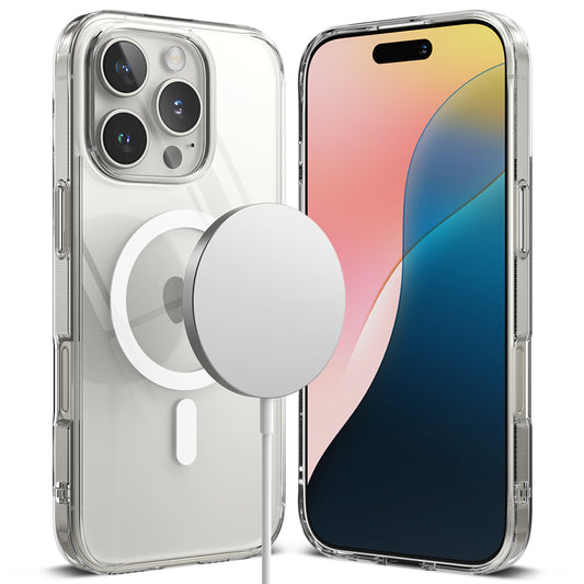 Θήκη MagSafe για Apple iPhone 16 Pro Max, Ringke, Fusion, Διαφανής