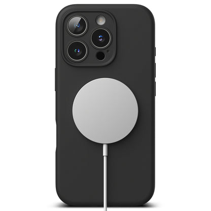 MagSafe Case for Apple iPhone 16 Pro Max, Ringke, Silicone, Black