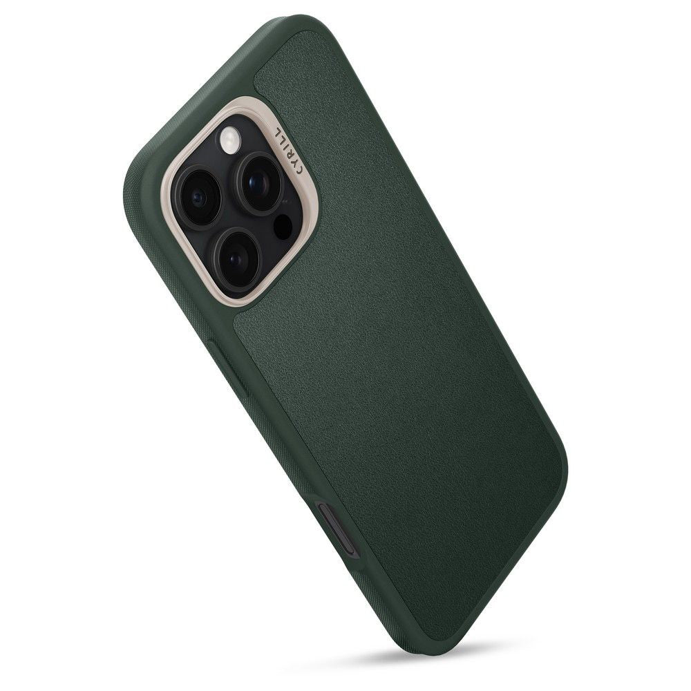 Θήκη MagSafe για Apple iPhone 16 Pro Max, Spigen, Cyrill Kajuk, Σατινέ Πράσινο ACS08398