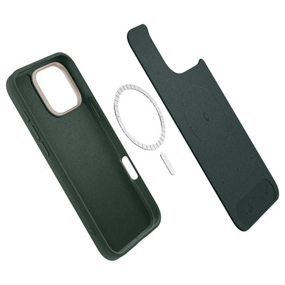 Θήκη MagSafe για Apple iPhone 16 Pro Max, Spigen, Cyrill Kajuk, Σατινέ Πράσινο ACS08398
