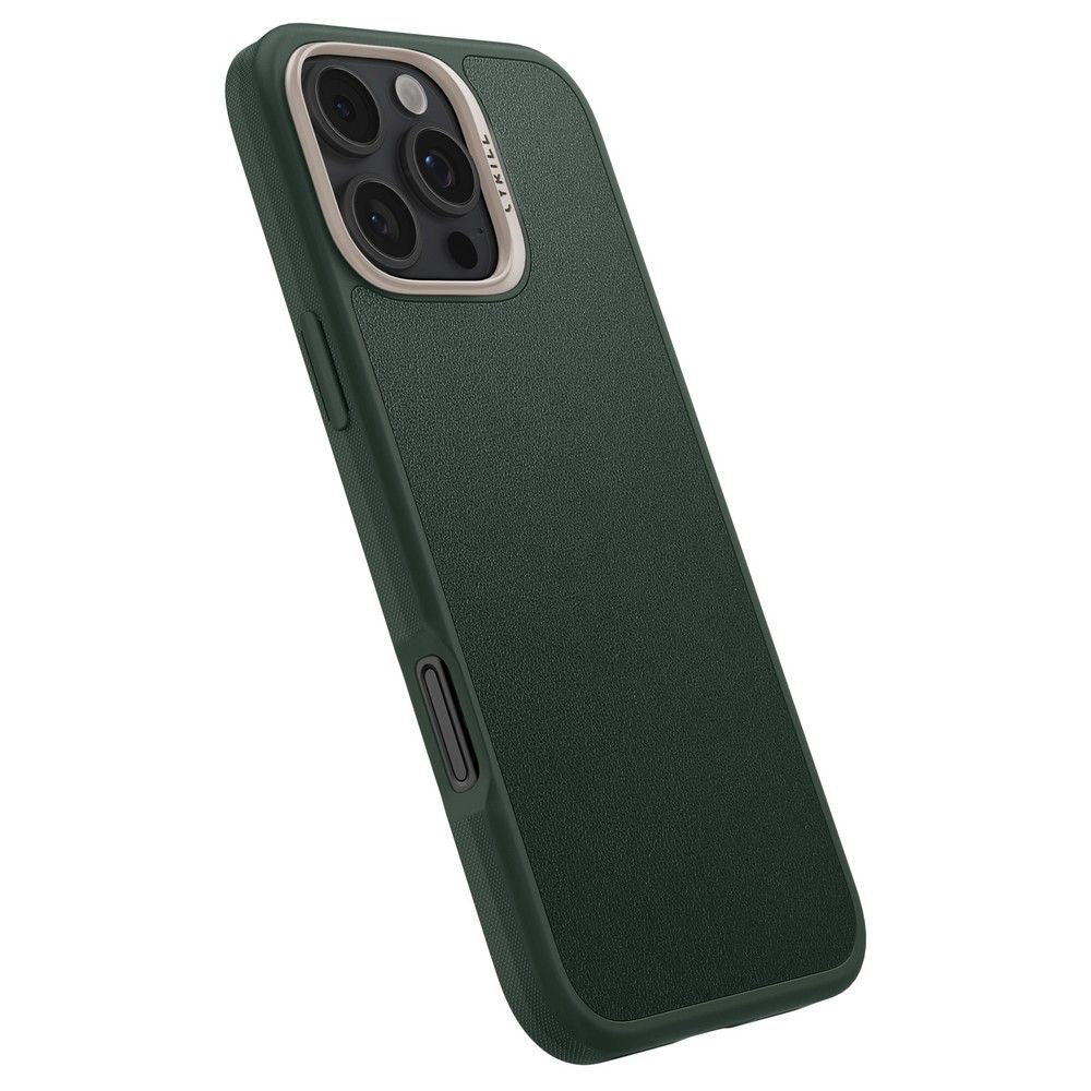 Θήκη MagSafe για Apple iPhone 16 Pro Max, Spigen, Cyrill Kajuk, Σατινέ Πράσινο ACS08398