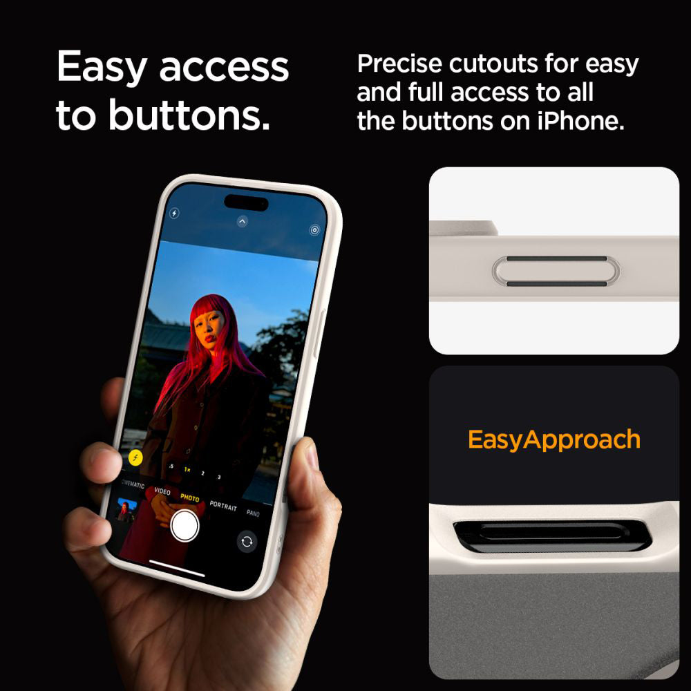 Θήκη MagSafe για Apple iPhone 16 Pro Max, Spigen, Ultra Hybrid, Σατινέ Χάλκινο ACS08382