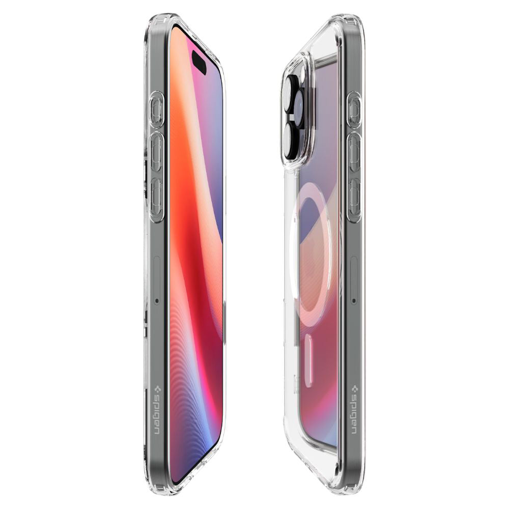 Θήκη MagSafe για Apple iPhone 16 Pro Max, Spigen, Ultra Hybrid T, Λευκή ACS08505