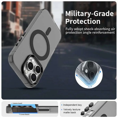 Θήκη MagSafe για Apple iPhone 16 Pro Max, Techsuit, CandyCase, Μωβ