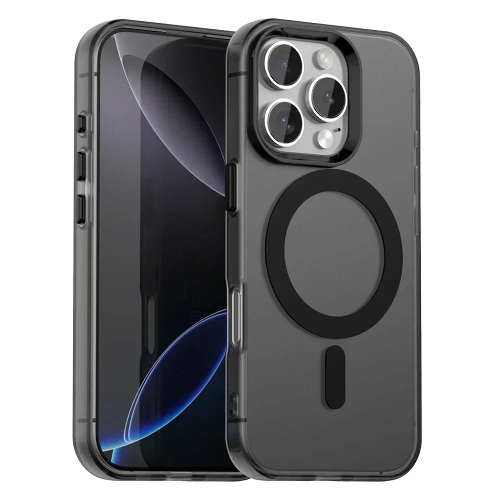 Θήκη MagSafe για Apple iPhone 16 Pro Max, Techsuit, CandyCase, Μαύρο