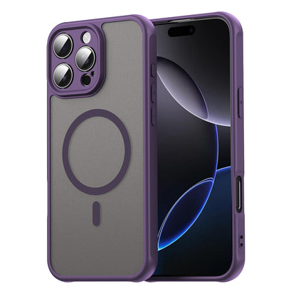 Θήκη MagSafe για Apple iPhone 16 Pro Max, Techsuit, HaloFrost II, Μωβ