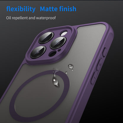 Θήκη MagSafe για Apple iPhone 16 Pro Max, Techsuit, HaloFrost II, Μωβ
