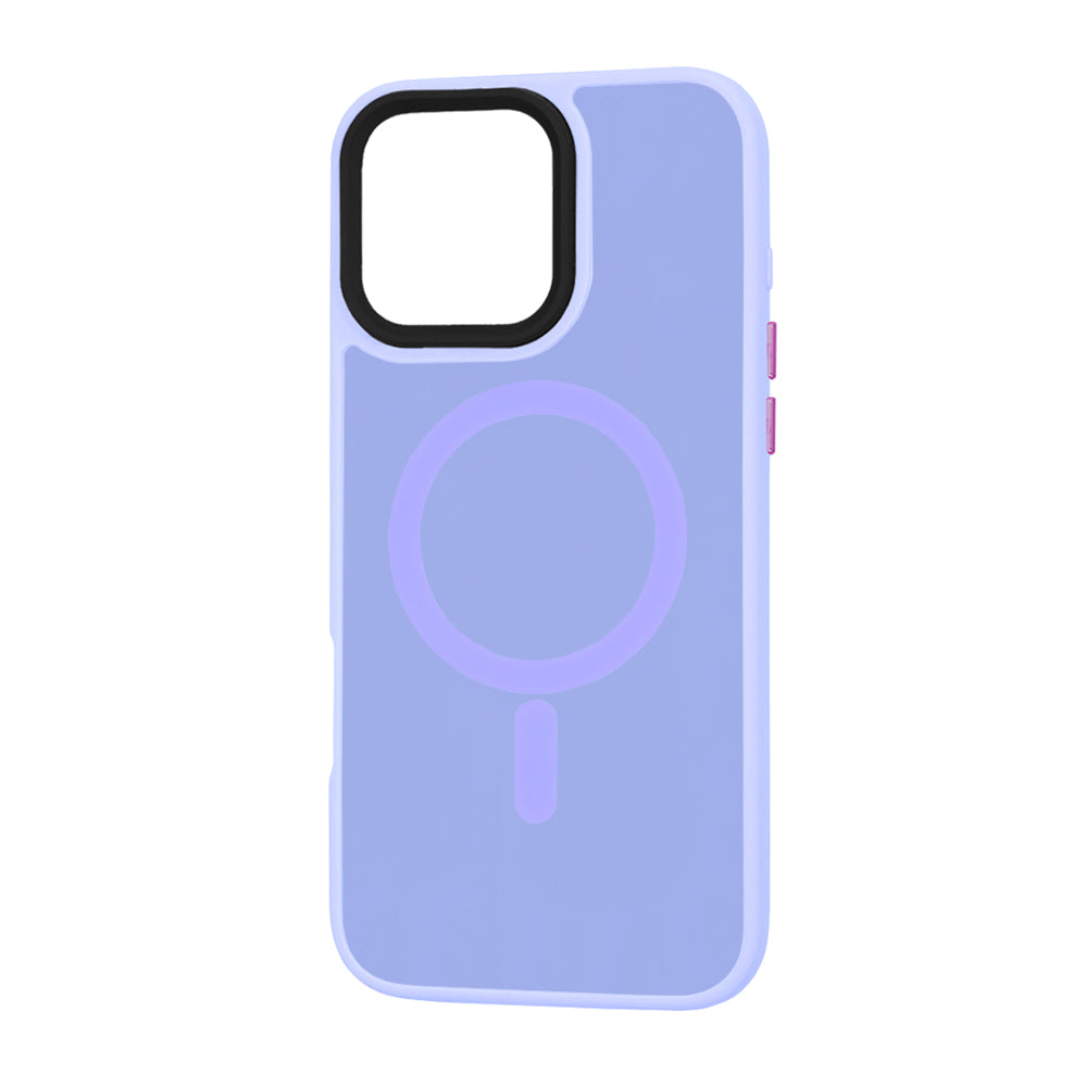 MagSafe Case for Apple iPhone 16 Pro Max, Techsuit, HaloFrost, Light Purple
