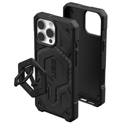 Θήκη MagSafe για Apple iPhone 16 Pro Max, Urban Armor Gear, Monarch Pro Carbon Bundle, Μαύρο