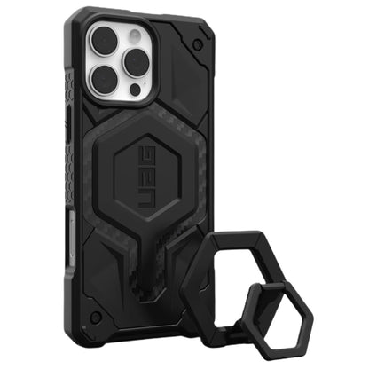 Θήκη MagSafe για Apple iPhone 16 Pro Max, Urban Armor Gear, Monarch Pro Carbon Bundle, Μαύρο
