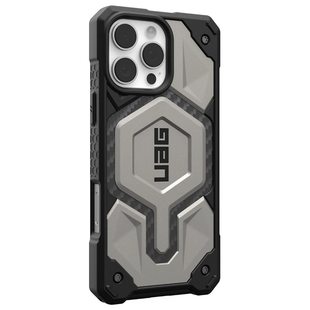 MagSafe Case for Apple iPhone 16 Pro Max, Urban Armor Gear, Monarch Pro, Gray
